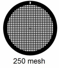 G250-N3, 250 mesh, square, Ni, vial 100