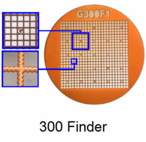 G300F1-N3, Finder grids, Ni, vial 100