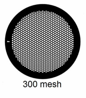 G300HEX-CP3, 300 mesh, hexagonal, Cu/Pd, vial 100