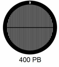 G400PB-C3, 400 mesh, parallel, Cu, vial 100