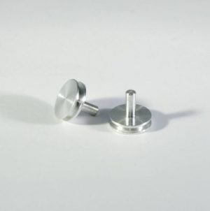Aluminium pin stubs - high purity Pk100